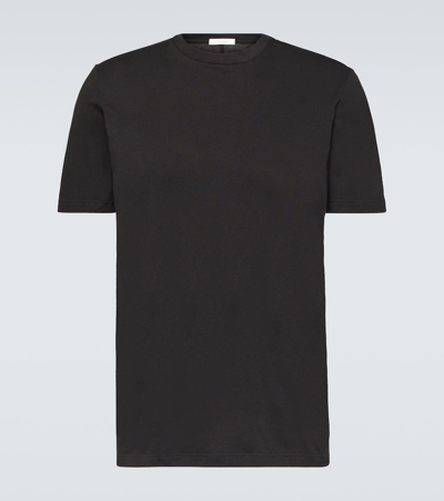 Shop The Row Luke Cotton Jersey T-shirt In Black