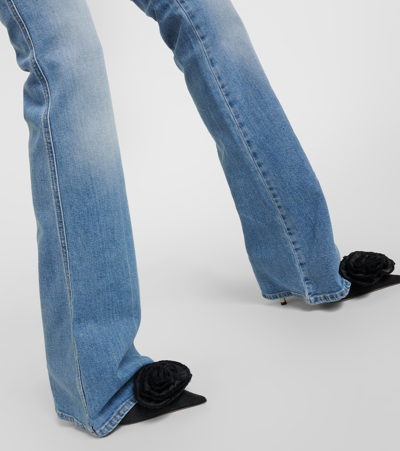 Blumarine Flared Jeans In Blue
