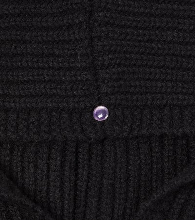 God's True Cashmere Cashmere Ski Mask In Amethyst
