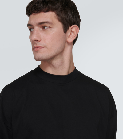 The Row Drago Cotton Top In Black