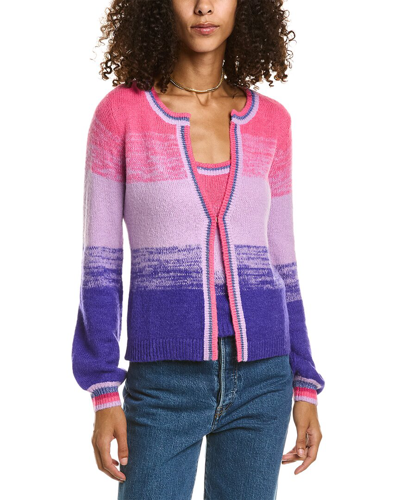 Lilly Pulitzer Tessalyn Wool-blend Sweater Set In Purple