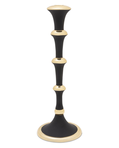 Shop Alice Pazkus Black And Gold Candlestick