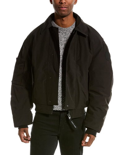 Shop Canada Goose Daxue Down Bomber Jacket In Black