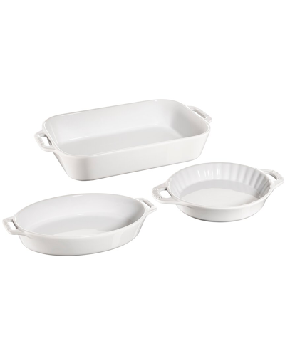 Shop Staub Ceramics 3pc Mixed Baking Dish Set