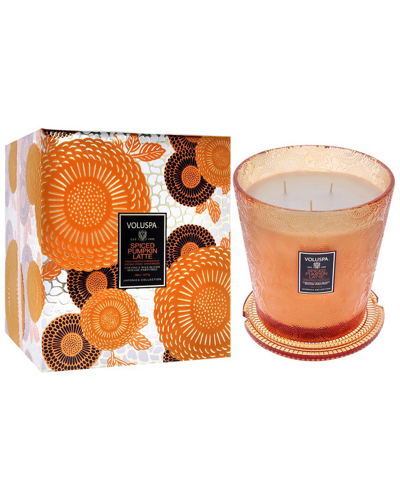 Shop Voluspa Spiced Pumpkin Latte 3 Wick Hearth Candle