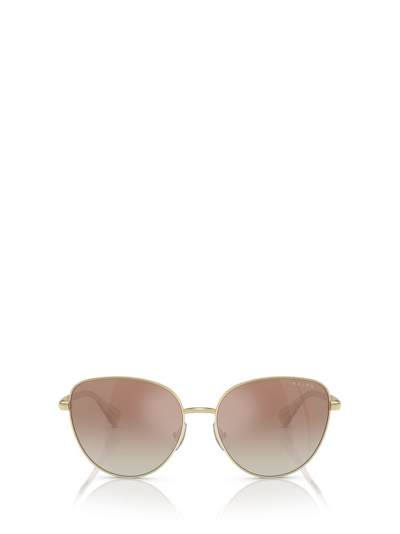 Shop Ralph Lauren Eyewear Aviator Frame Sunglasses In Multi