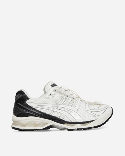 Shop Asics Unaffected Gel-kayano 14 Sneakers Bright White / Jet Black In Multicolor