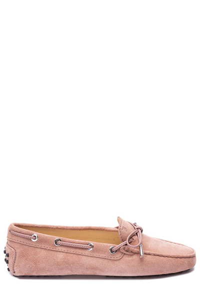 Shop Tod's Gommino Driving Moccasins In Brown