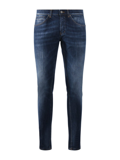 Shop Dondup George Skinny Fit Jeans In Blue