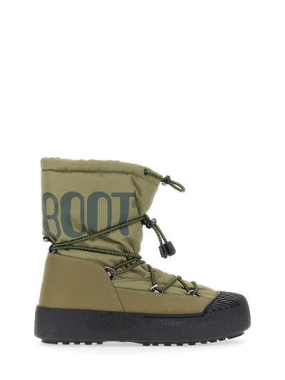 Shop Moon Boot Mtrack Polar Lace In Green