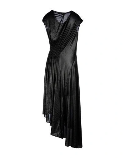 Shop Barbara Bui Midi Dress In Black