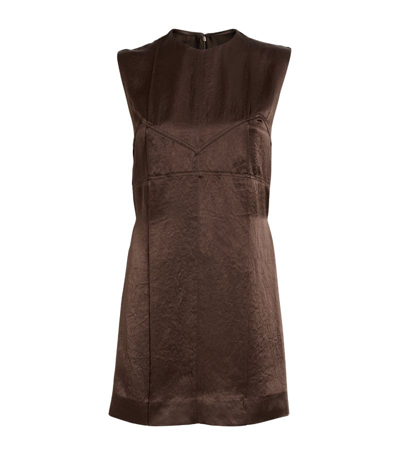 Shop Camilla And Marc Satin Myah Tank Top In Brown