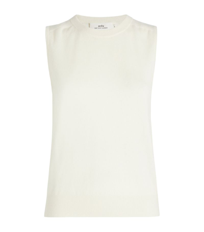 Shop Arch 4 Organic Cashmere Alessandra Tank Top In Ivory