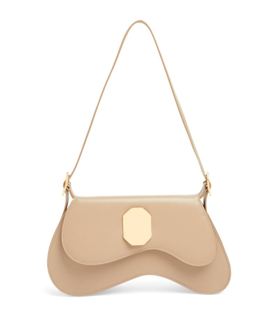 Shop Malone Souliers By Roy Luwalt Small Leather Divine Shoulder Bag In Camel