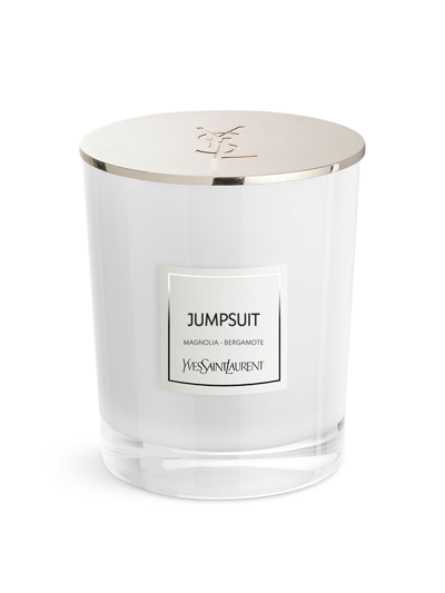 Shop Ysl Le Vestiaire Des Parfums Jumpsuit Candle 165g In Black