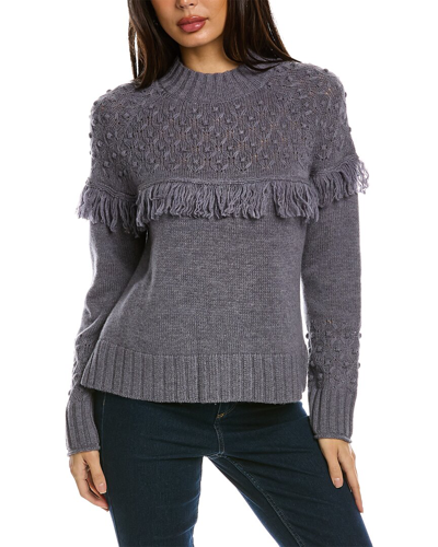 Shop Hannah Rose Rosebud Wool & Cashmere-blend Sweater