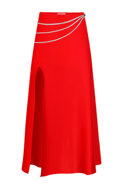 Shop Nué Laetitia Skirt In Red