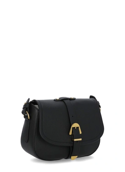 Shop Coccinelle Shoulder Bag Medium Magalu In Black