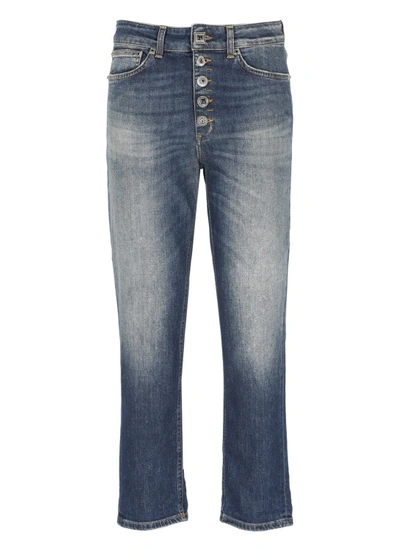 Shop Dondup Blue Koons Jeans In Grey