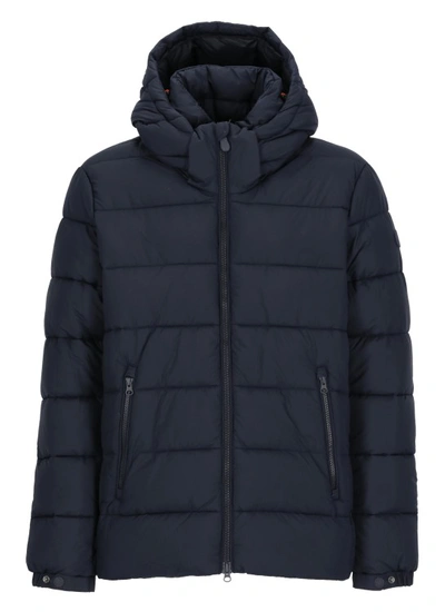 Shop Save The Duck Boris Padded Short Jacket In Black