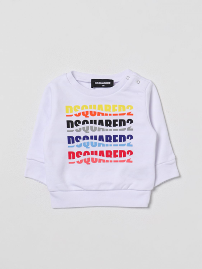 Shop Dsquared2 Junior Sweater In White