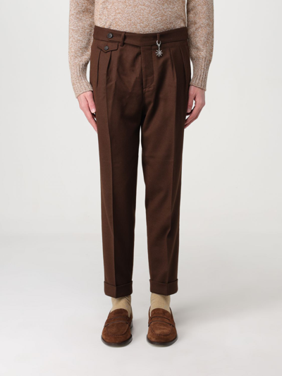 Shop Manuel Ritz Pants  Men Color Brown