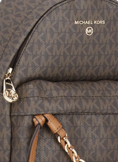 Shop Michael Michael Kors Slater Backpack In Grey