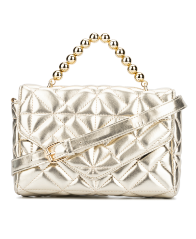 Shop Olivia Miller Alia Small Crossbody Bag In Gold