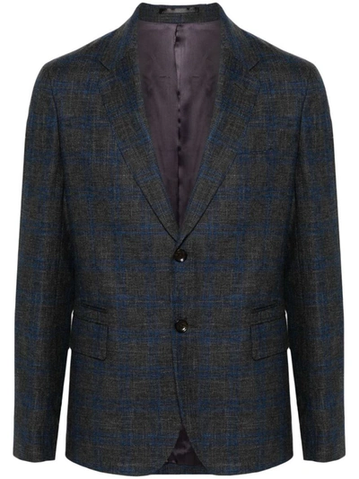 Shop Paul Smith Mens Two Buttons Jacket Clothing In Grey