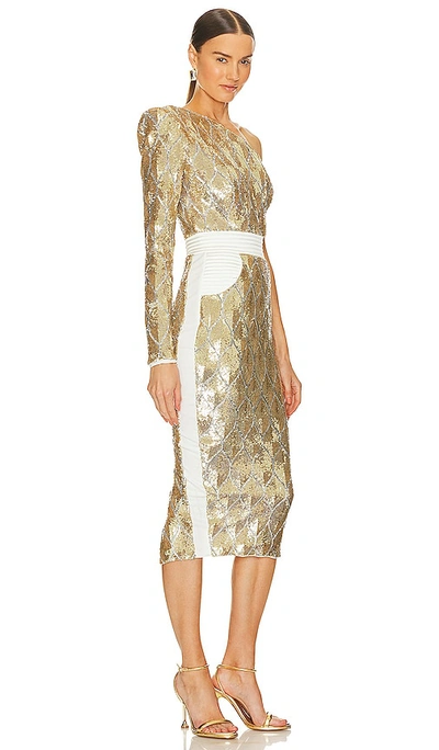 Shop Zhivago Night Moves Dress In Gold
