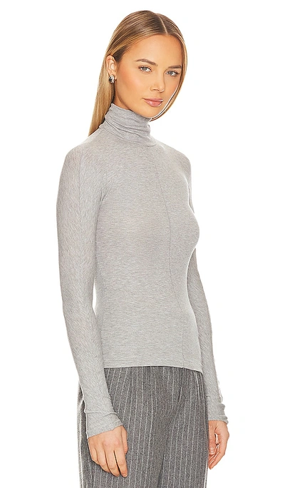 Shop The Line By K Blixa Top In Heather Grey