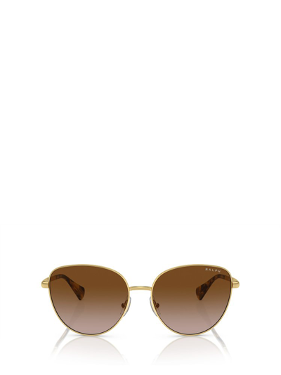 Shop Ralph Lauren Eyewear Aviator Frame Sunglasses In Multi