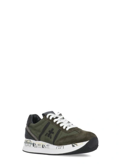 Shop Premiata Conny 6495 Sneakers In Grey
