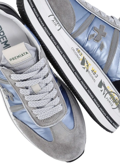 Shop Premiata Beth 6497 Sneakers In Grey