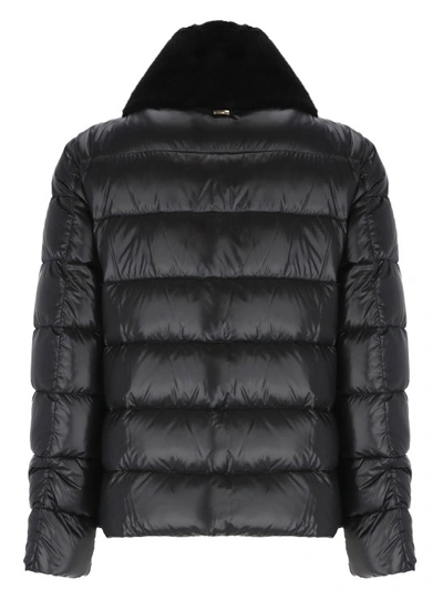 Herno Bomber Jacket In Black