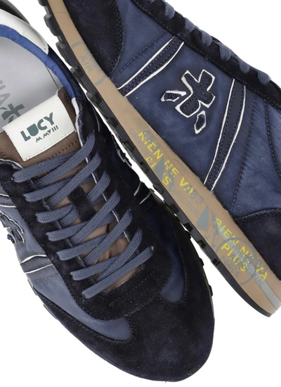 Shop Premiata Lucy 6410 Sneakers In Grey