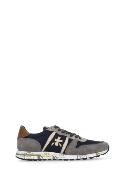 Shop Premiata Eric 5377 Sneakers In Grey