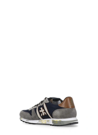Shop Premiata Eric 5377 Sneakers In Grey