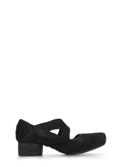 Shop Uma Wang High Ballerina Shoes In Black