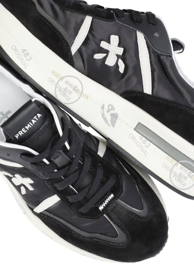Shop Premiata Cassie 6471 Sneakers In Black