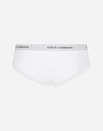 Dolce & Gabbana Brando Cotton Brief In ホワイト