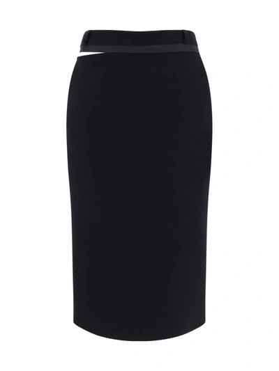 Shop Fendi Skirts In Black