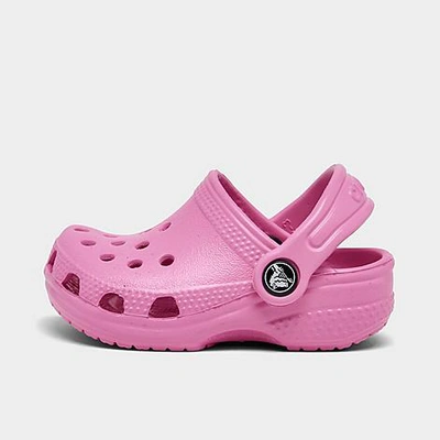 Shop Crocs Infant Littles ™ Crib Classic Clogs Shoes In Taffy Pink