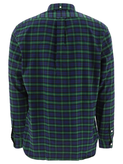 Shop Polo Ralph Lauren Tartan Shirt With Breast Pocket