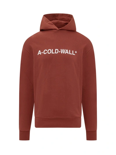 Shop A-cold-wall* A Cold Wall Essential Sweatshirt In Red