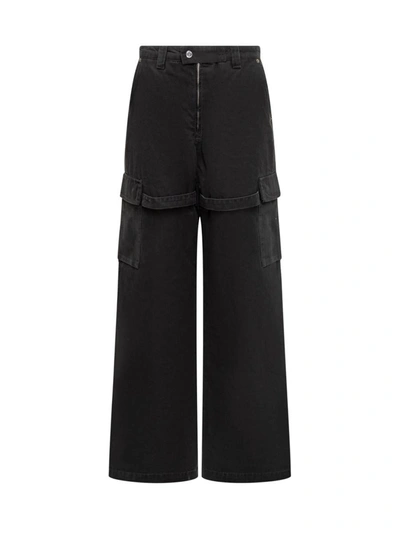 Shop Ambush Cargo Fit Pants In Black