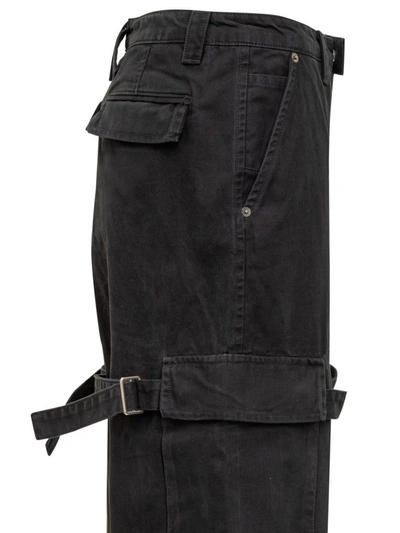 Shop Ambush Cargo Fit Pants In Black