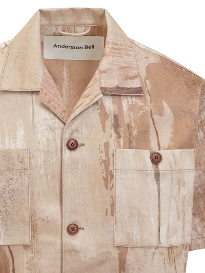 Shop Andersson Bell Tie Dye Shirt In Brown