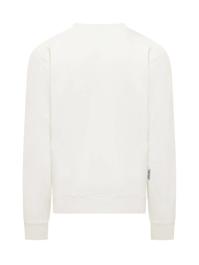Shop Autry Icon Sweatshirt In White