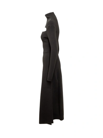 Shop A.w.a.k.e. Awake Mode Knitted Dress In Black